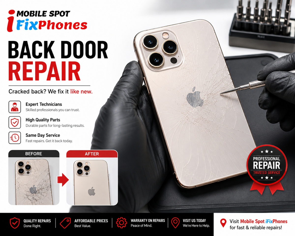 Cracked Back Glass? Why Repairing Your Phone’s Back Door Can Save You Money