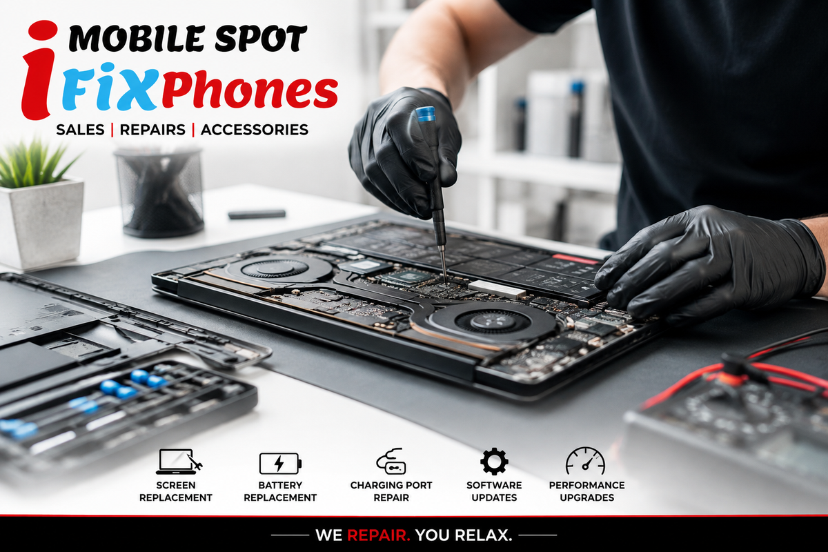 Laptop Problems? Mobile Spot iFixPhones Can Help