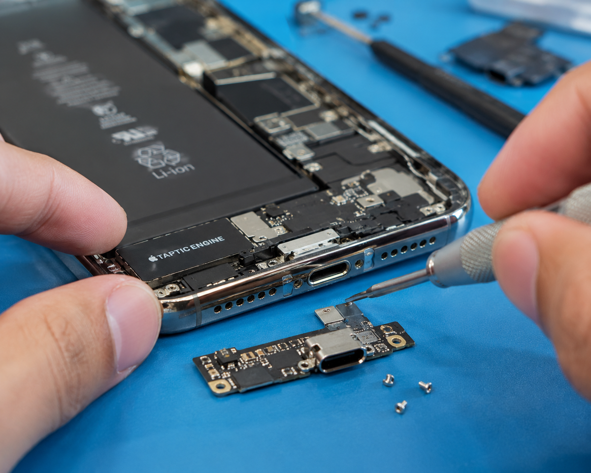 Charging Port Repair in Houston | Mobile Spot iFixPhones