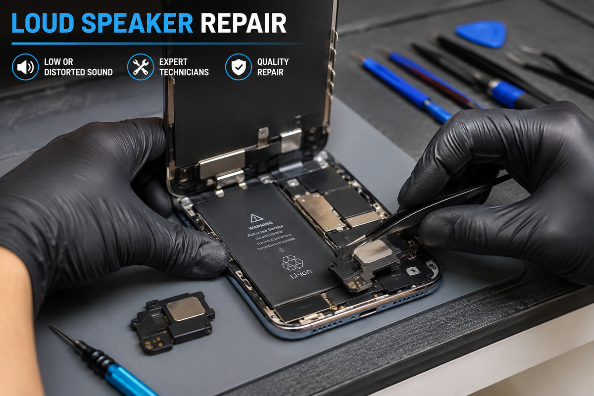 Loud Speaker Repair in Houston | Mobile Spot iFixPhones