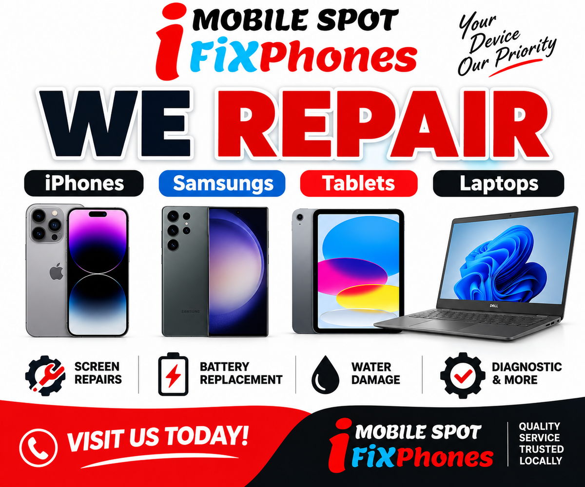 Professional Phone, Tablet & Laptop Repair Across Texas